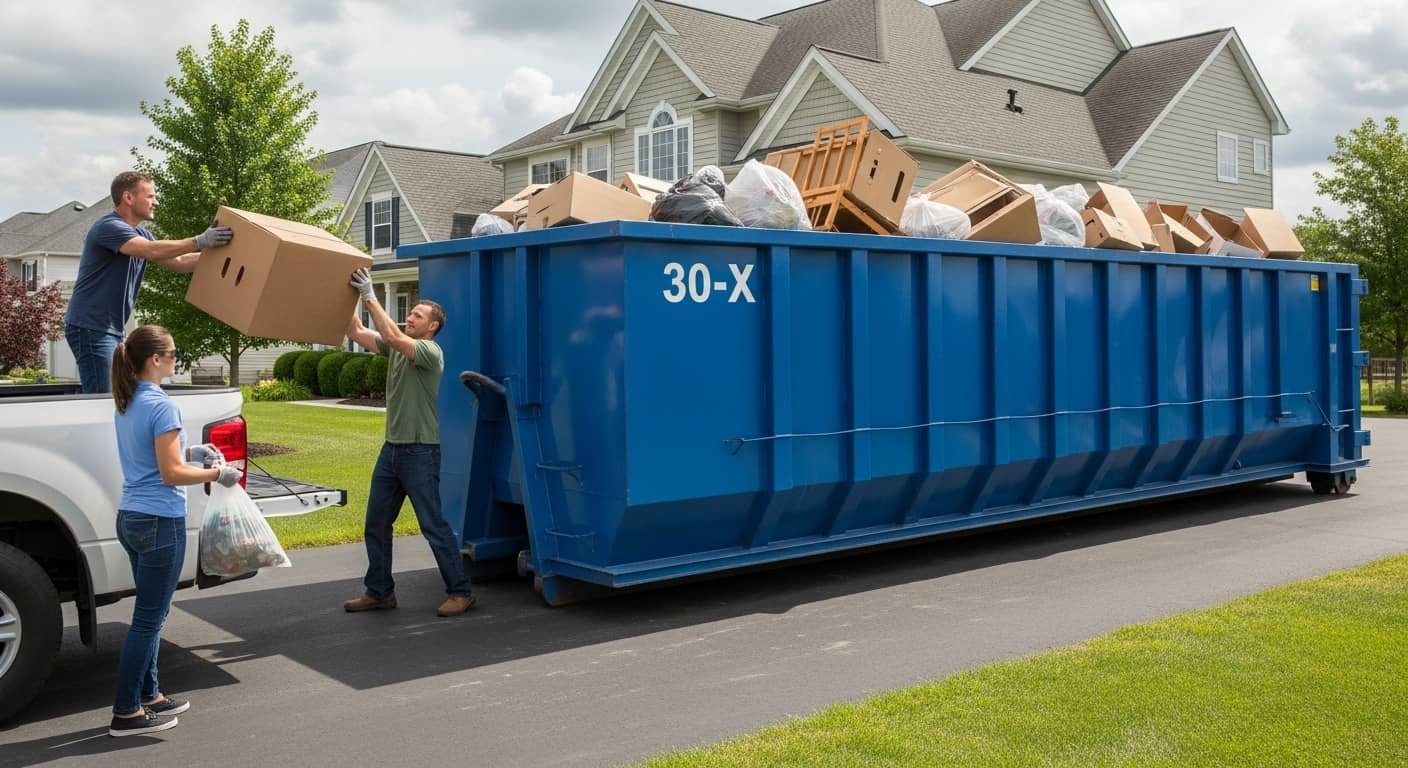 30-Yard Dumpster Explore More Dumpster Services